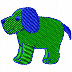 Dogs Embroidery Design 3 Dogs Embroidery Design 3